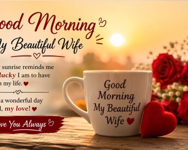 Good Morning Quotes for Wife